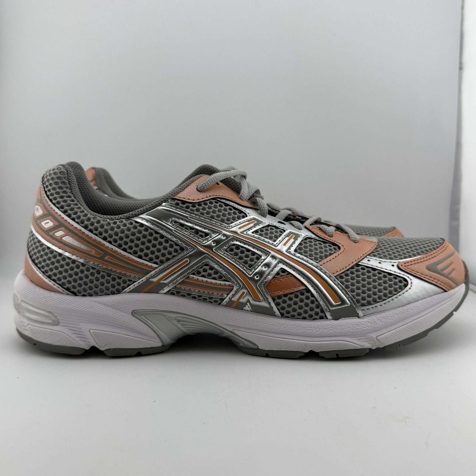Asics Asics Gel-1130 Cement Grey Orange 10.5 Used OG Box Size US 10.5 / EU 43-44 - 4 Thumbnail
