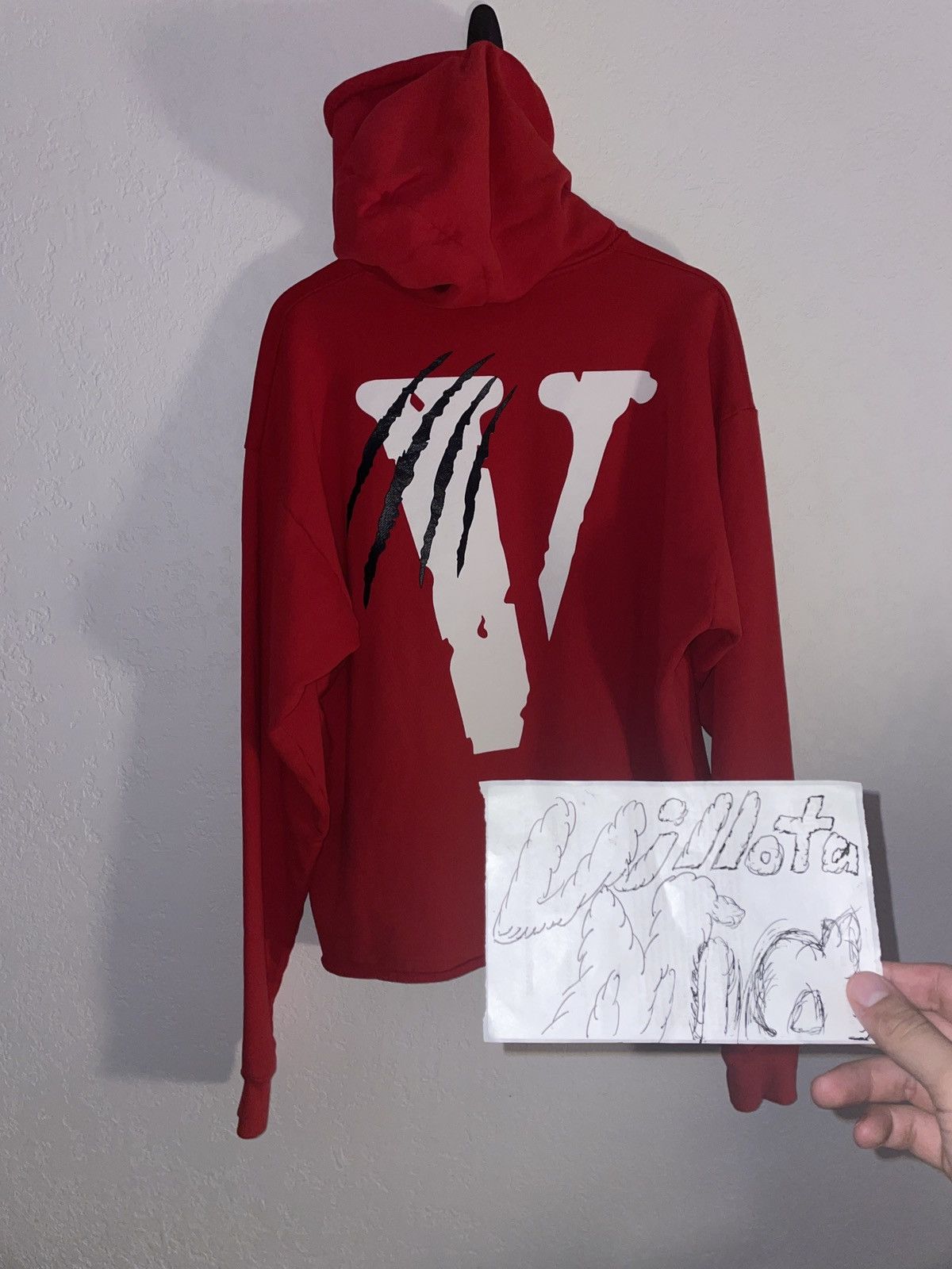 Vlone Panther hoodie Size US M / EU 48-50 / 2 - 5 Thumbnail