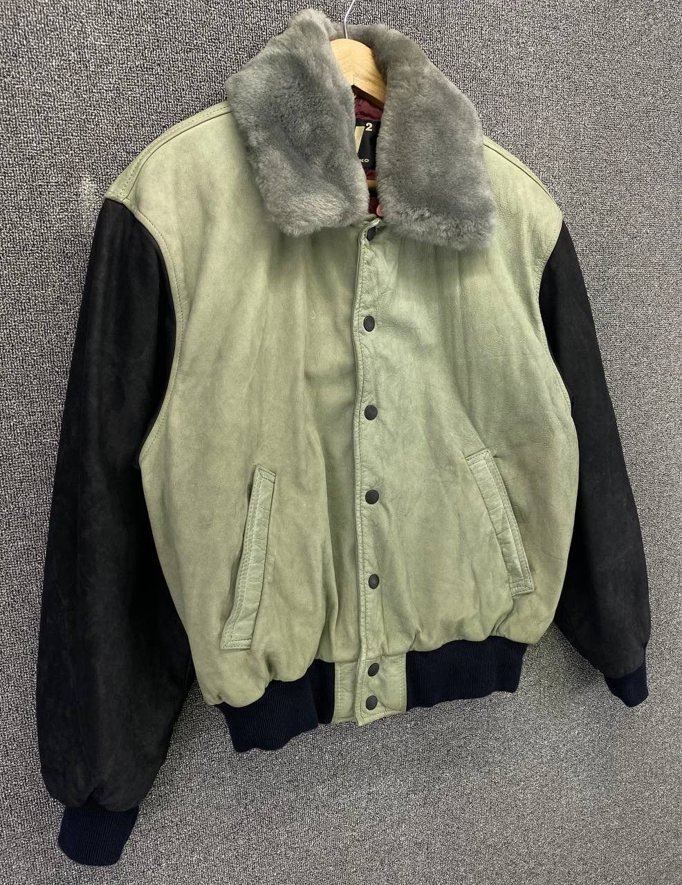 Japanese Brand Vintage Mr Junko Jeans Varsity Leather Jacket Size US M / EU 48-50 / 2 - 6 Thumbnail