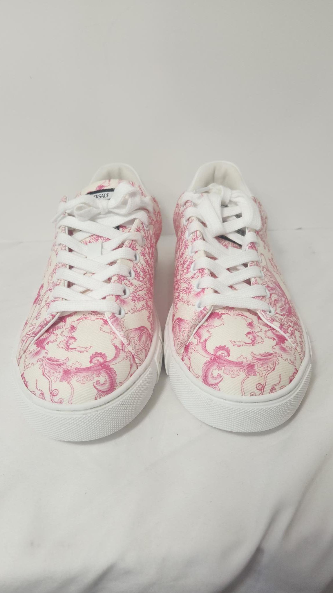 Versace Versace Barocco Greca Sneakers Size US 8.5 / IT 38.5 - 1 Thumbnail