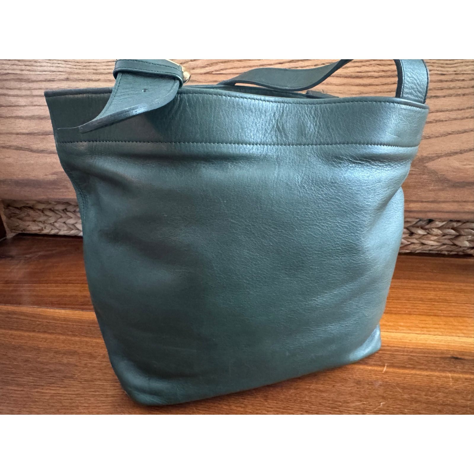 Coach EXCELLENT Coach Vintage Oversized Waverly Shoulder Green Size ONE SIZE - 3 Thumbnail