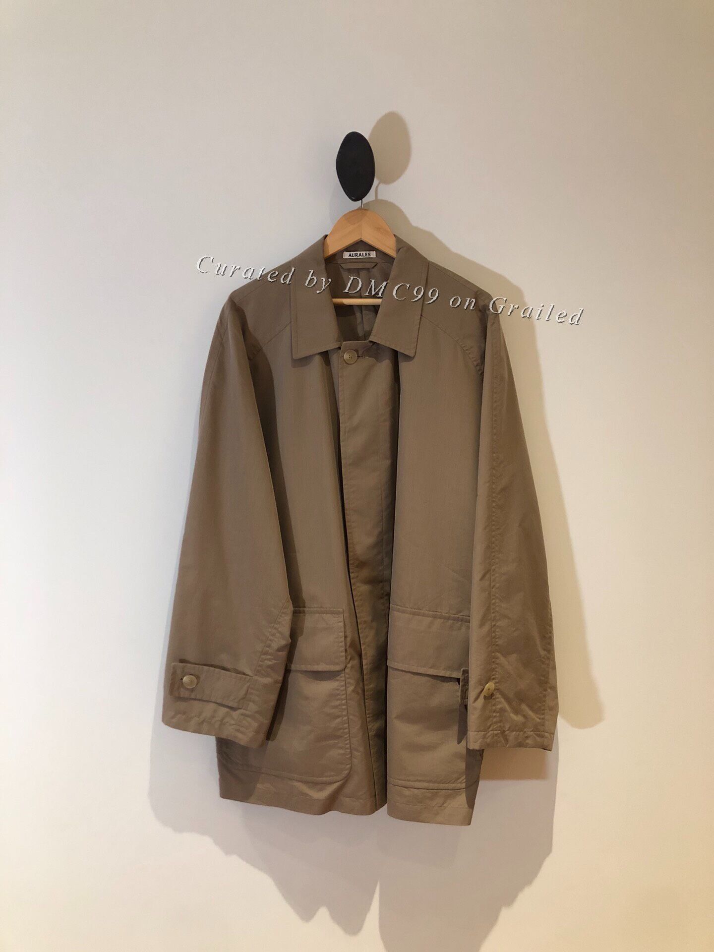 Auralee Auralee Long Light Over Coat Jacket 7🟩2 | Grailed