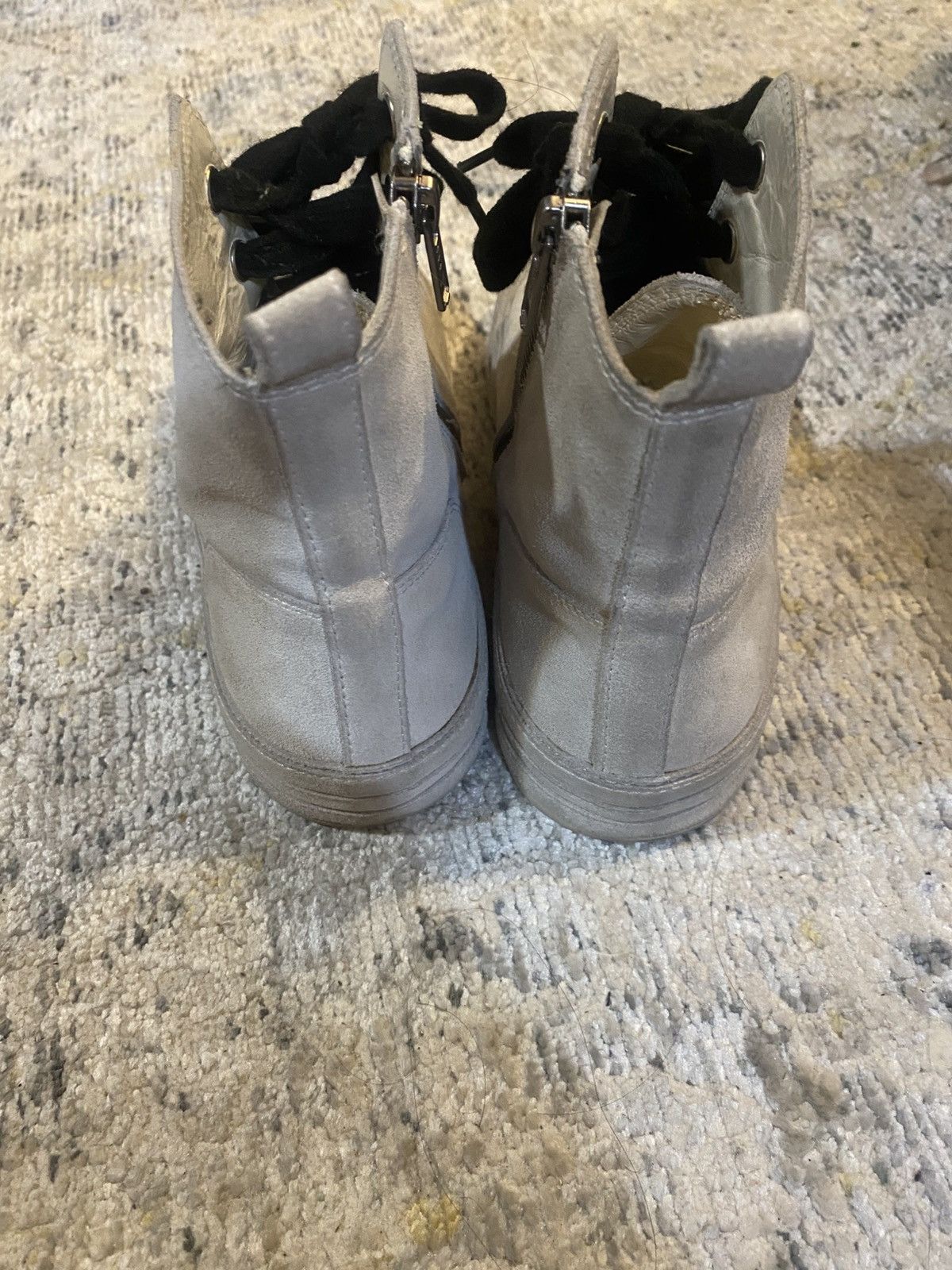 Ann Demeulemeester Ann Demeulemeester Raven White Sneakers Size US 6 / IT 36 - 6 Thumbnail