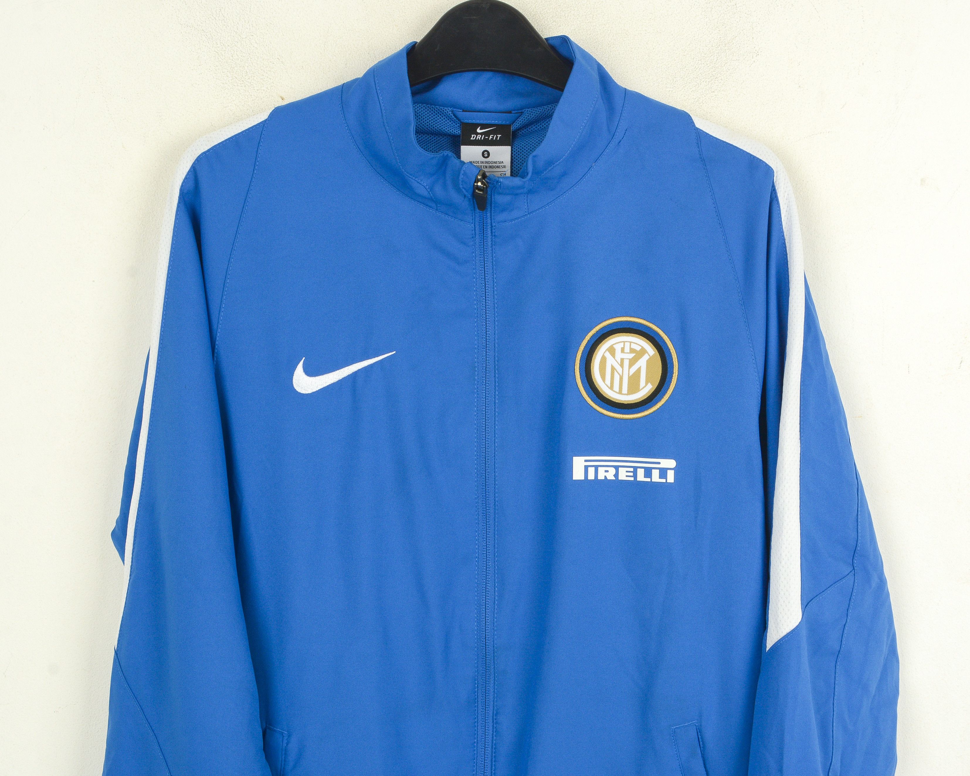 Nike Inter Milan Dri-Fit Men S tracksuit football jacket soccer Size US S / EU 44-46 / 1 - 2 Thumbnail