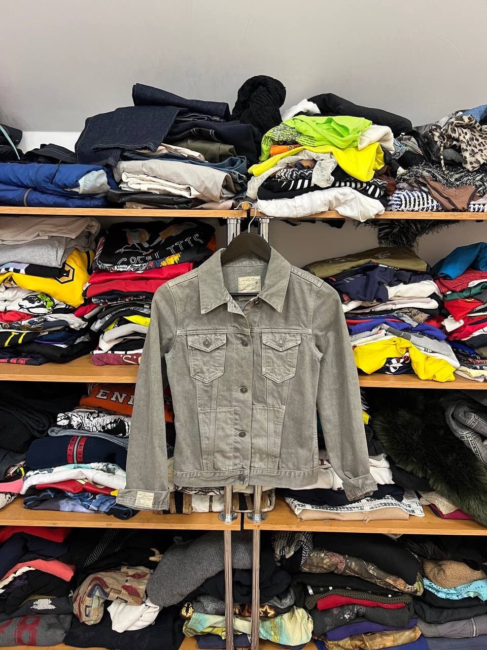 Allsaints AllSaints denim jacket jeans Avant Garde Y2K Style Size M / US 6-8 / IT 42-44 - 1 Thumbnail