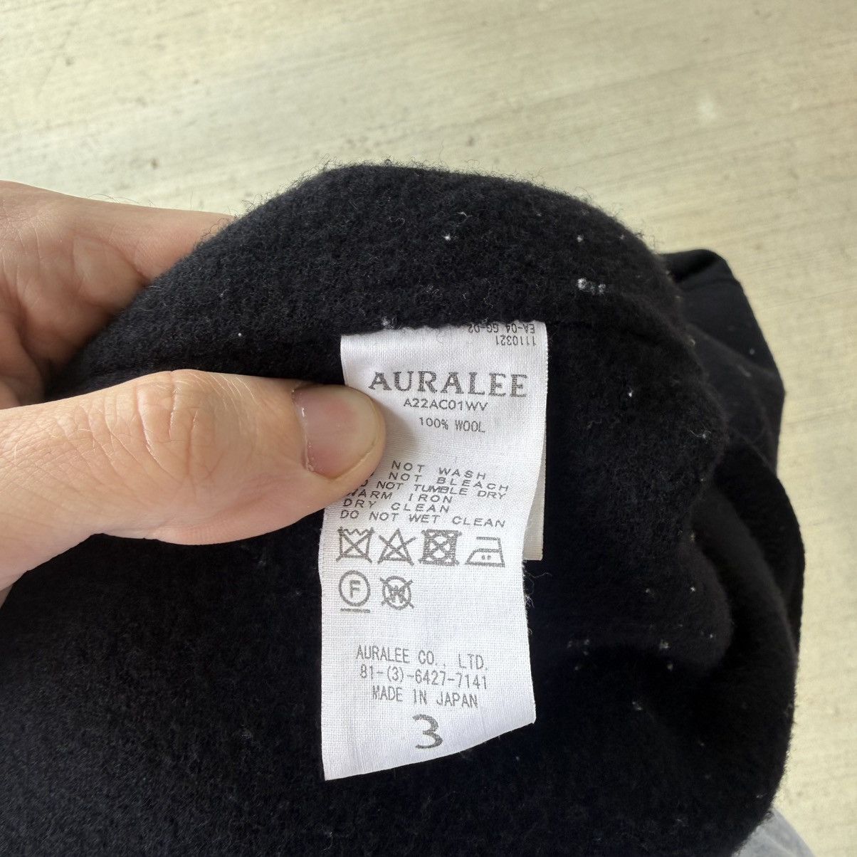 Auralee AURALEE Velour Brushed Wool Melton Hand Sewn Hooded Coat Size US M / EU 48-50 / 2 - 5 Thumbnail