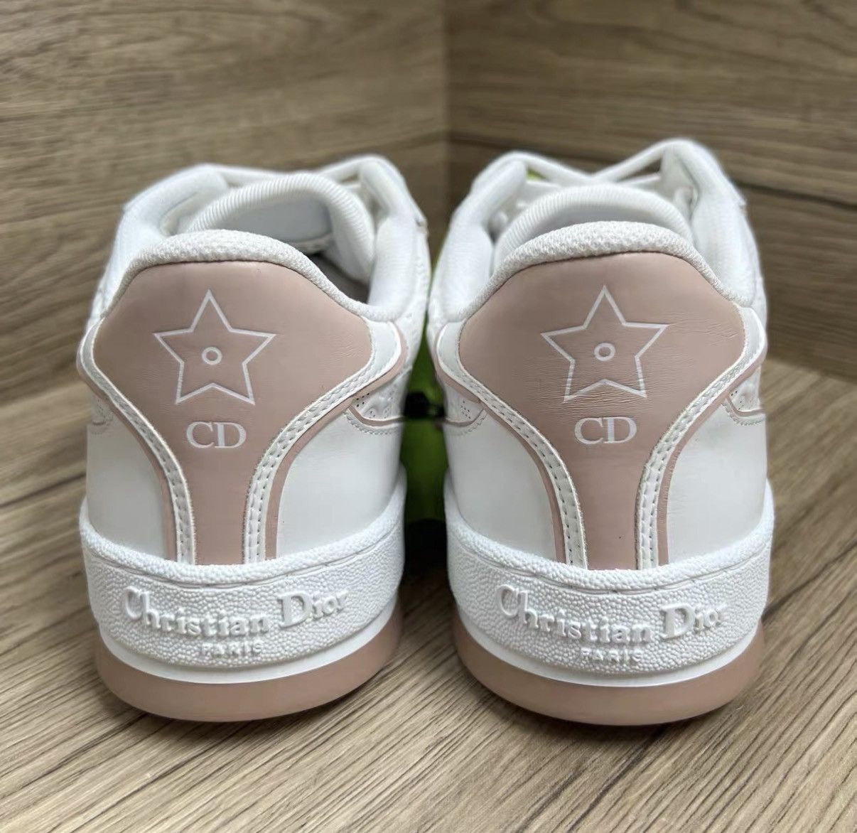 Dior Dior One White & Pink Embossed Logo Sneakers J41 Size US 5 / IT 35 - 4 Thumbnail