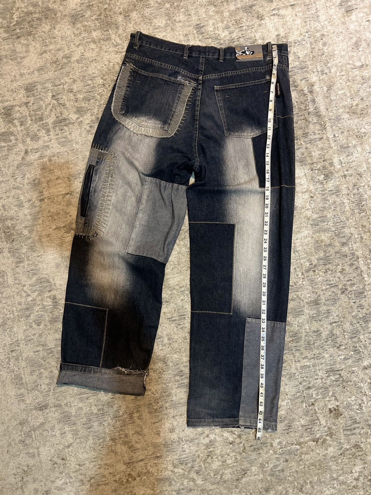 Akademiks Akademiks jeans PATCH WORK Denim Pants Size US 36 / EU 52 - 19 Thumbnail