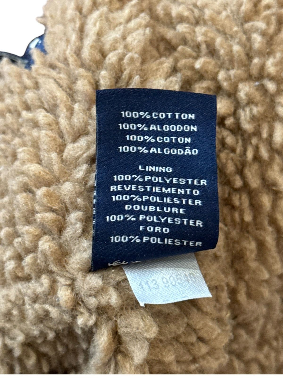 Gant Gant Teddy Lined Corduroy Truck Baseball Hat Cap Size ONE SIZE - 8 Thumbnail