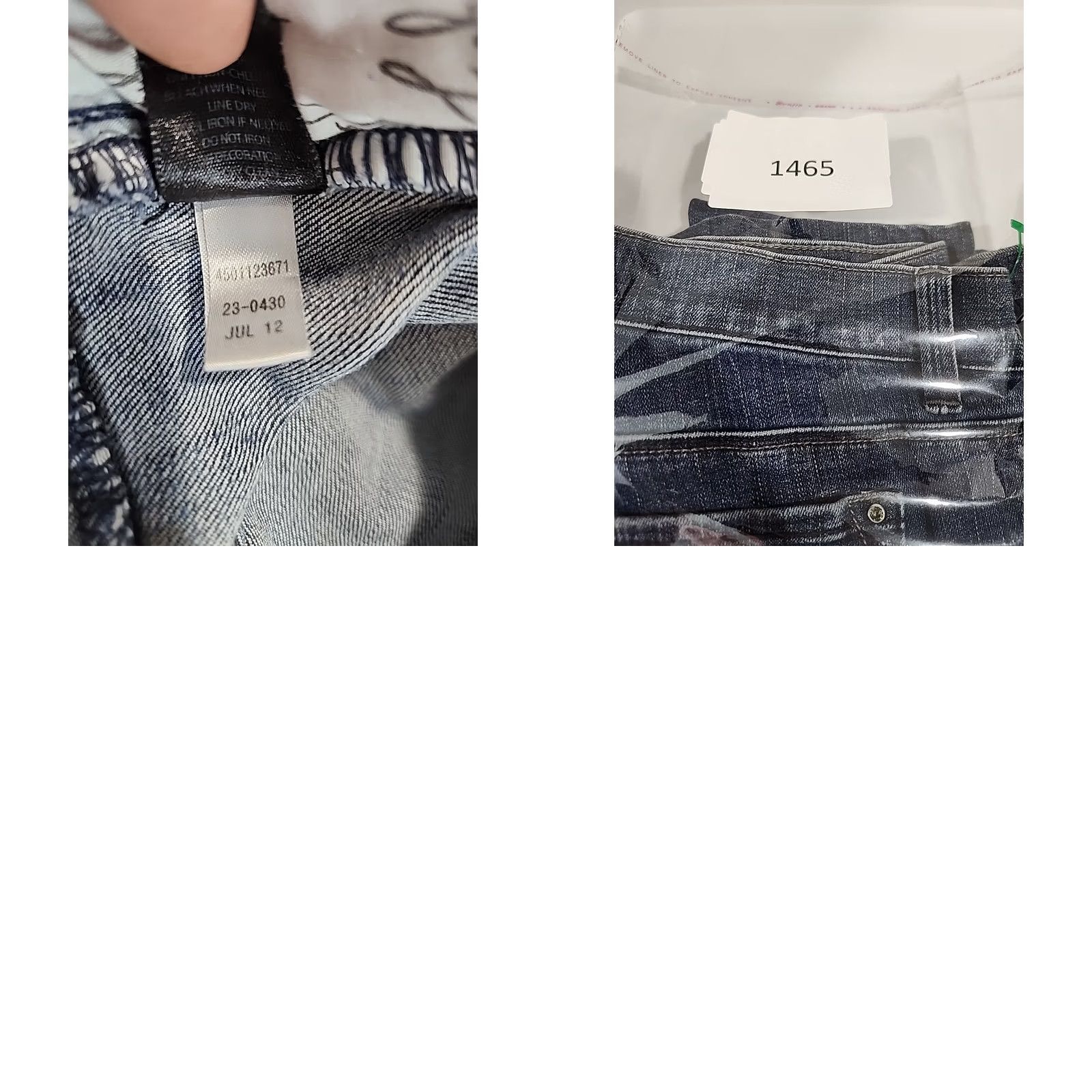 White House Black Market VINTAGE White House Black Market Jeans Womens 25 Noir Flare Leg Stretch Blue Denim Regular 5-Pocket Pattern Solid Medium Wash Size 42" / US 20 - 10 Thumbnail