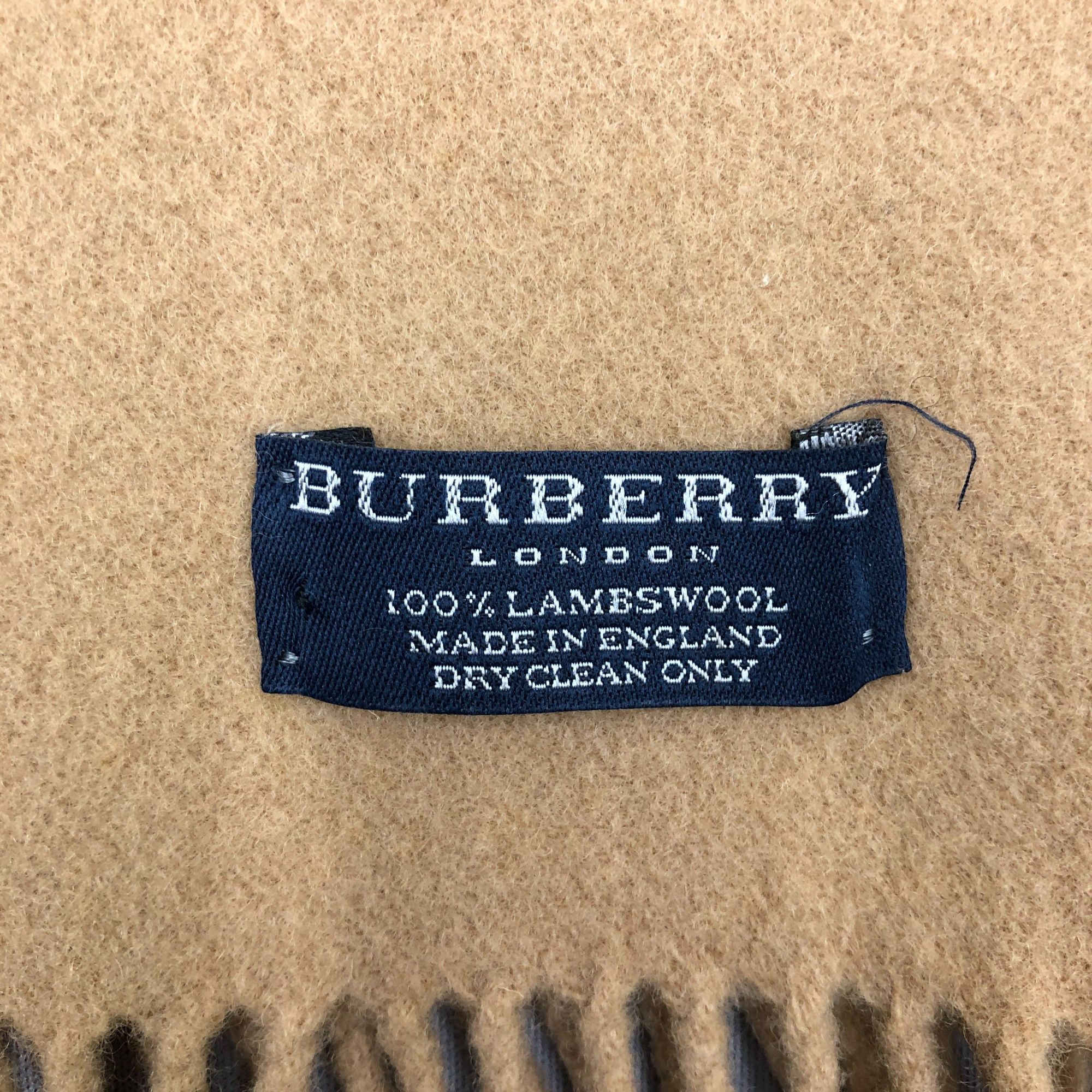 Burberry Vintage Burberry Scarf Muffler Wool Cashmere Scarves Size ONE SIZE - 5 Thumbnail