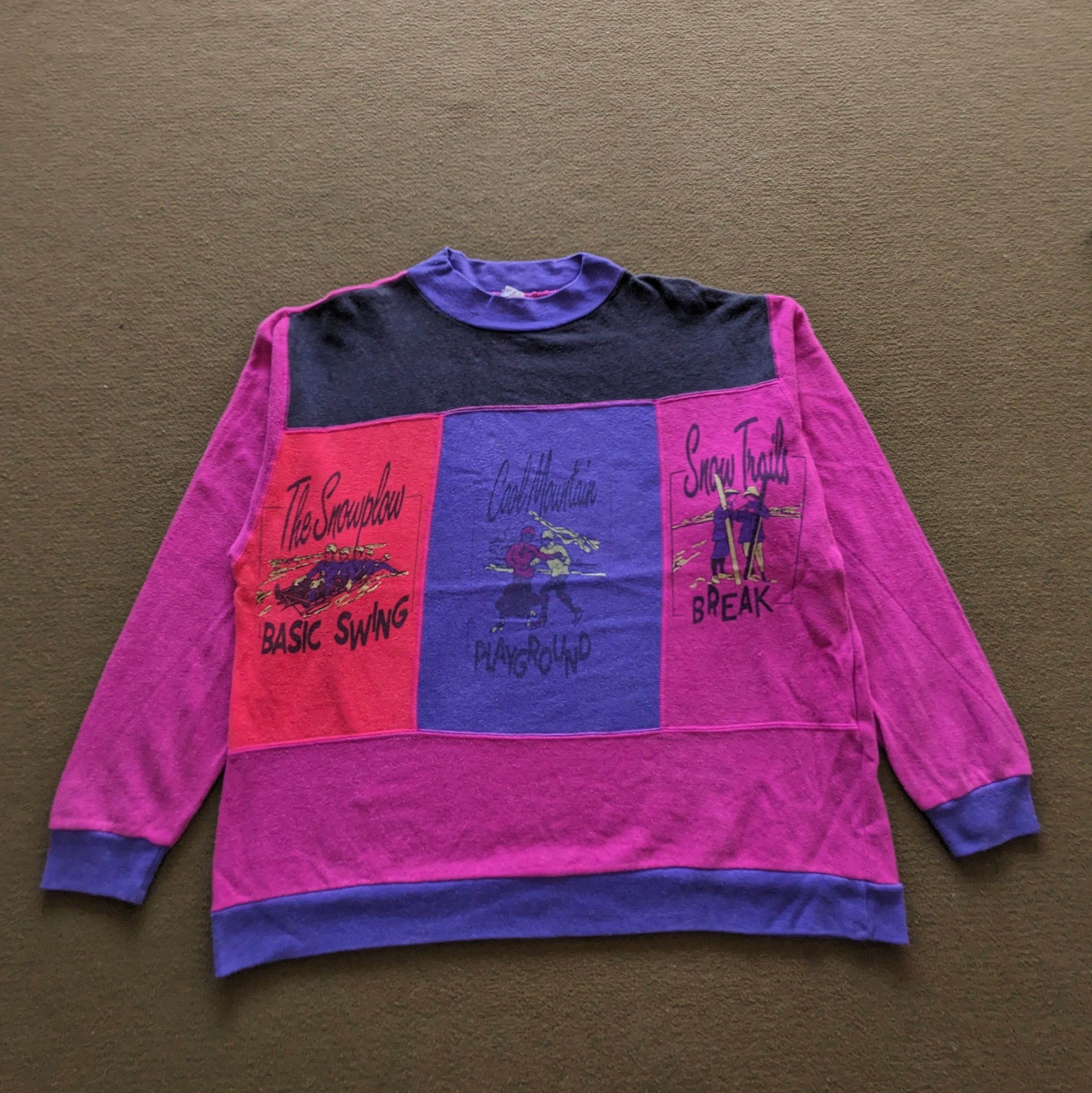 Vintage Vintage The Snowplow Japanese Brand Sweatshirt Size US L / EU 52-54 / 3 - 1 Thumbnail