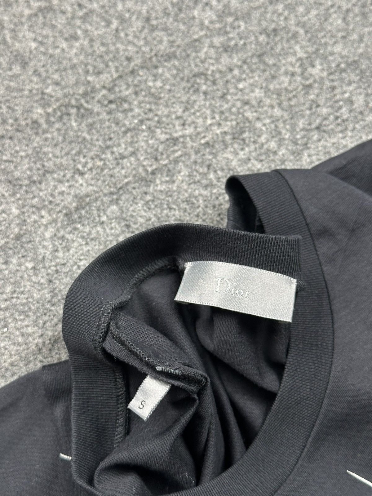 Dior Dior - Dior Homme Krisvan Assche 2013 Pen Line Abstract Tee Size US S / EU 44-46 / 1 - 9 Thumbnail