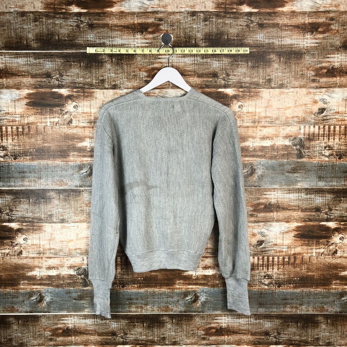 Homespun Knitwear × Japanese Brand Arnold Palmer vintage Grey Knitwear #A2044 Size S / US 4 / IT 40 - 13 Thumbnail