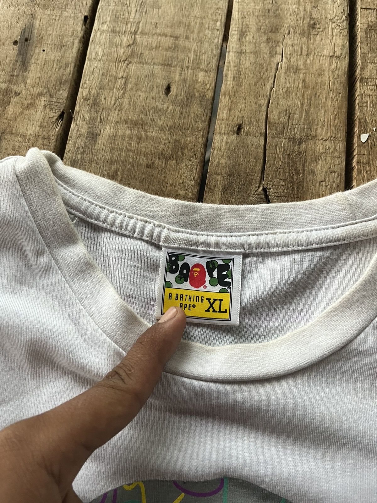 Vintage Bape. Tee Size US L / EU 52-54 / 3 - 5 Thumbnail