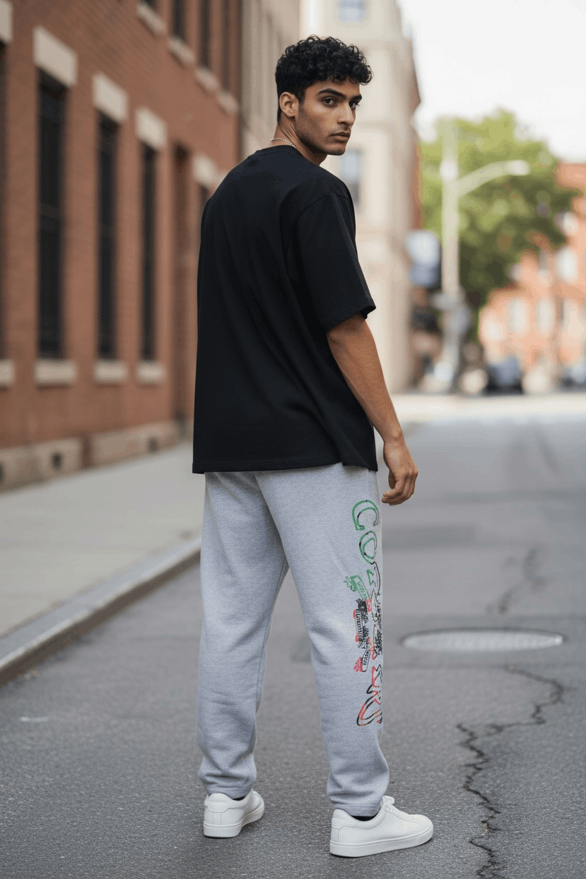 DENIM TEARS Denim Tears - Cortears Wide Leg Sweatpants Size US 34 / EU 50 - 2 Thumbnail