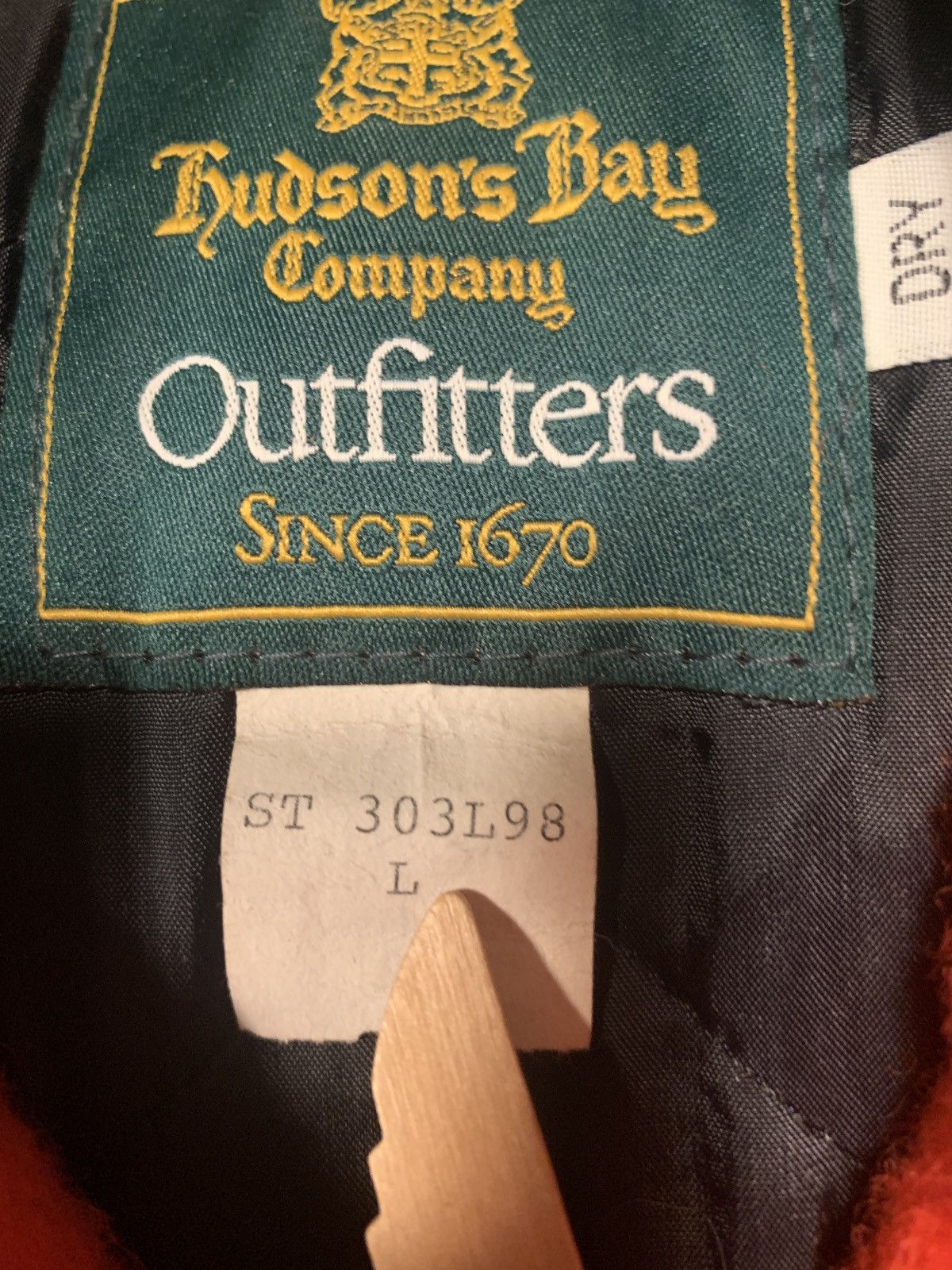 Hudsons Bay HBC Wool Coat -- Blanket & Insulated Size US L / EU 52-54 / 3 - 3 Thumbnail