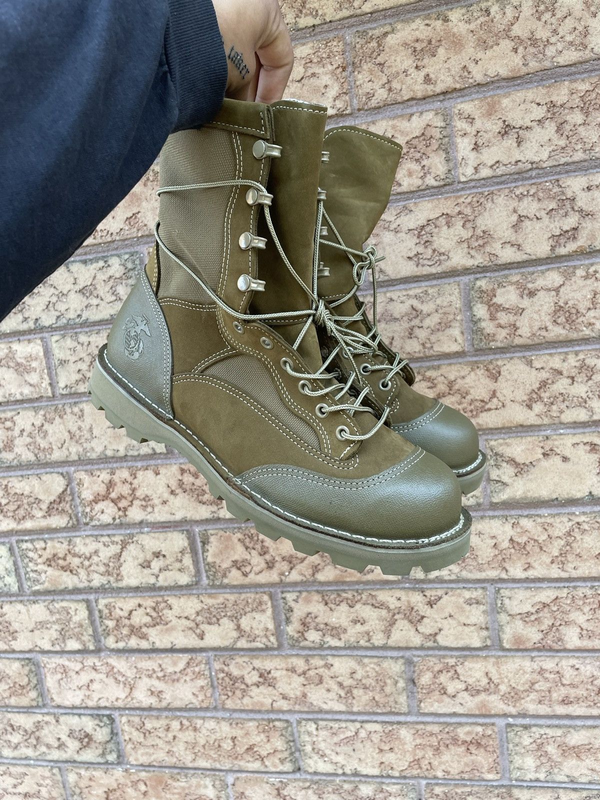Vintage Vintage Military Tan Desert Combat Boots Size US 12 / EU 45 - 2 Thumbnail