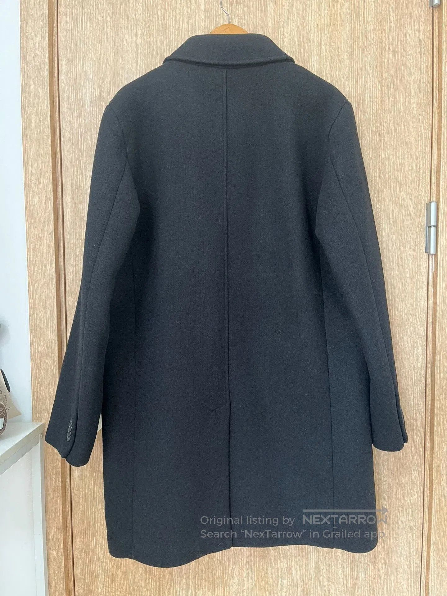 Japanese Brand Navy 740 Woolen Coat. Size US M / EU 48-50 / 2 - 3 Thumbnail