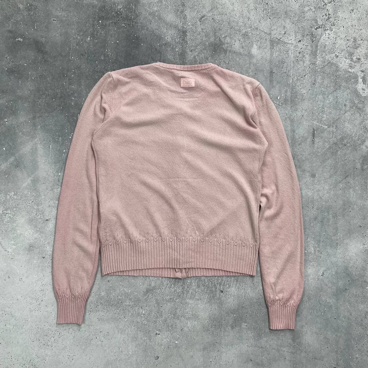 Designer × Dolce & Gabbana Vintage Dolce & Gabbana Button-Up Cardigan Women’s Pink Size S / US 4 / IT 40 - 20 Thumbnail