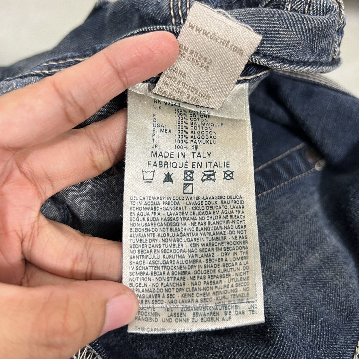 Diesel 🔥 DIESEL DYED WASH KROOLEY REGULAR SLIM CARROT Size US 30 / EU 46 - 22 Thumbnail