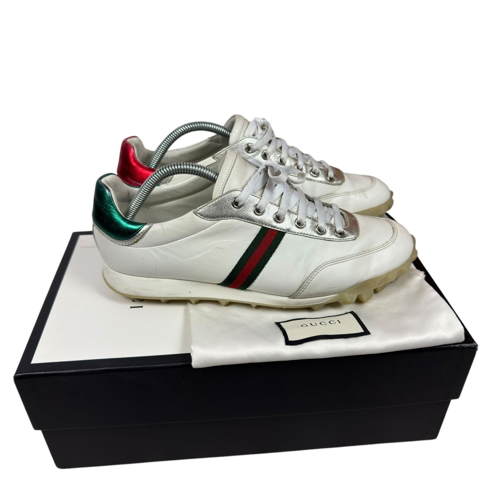Gucci Gucci Mens Leather shoes 8.5 Size US 9 / EU 42 - 1 Thumbnail