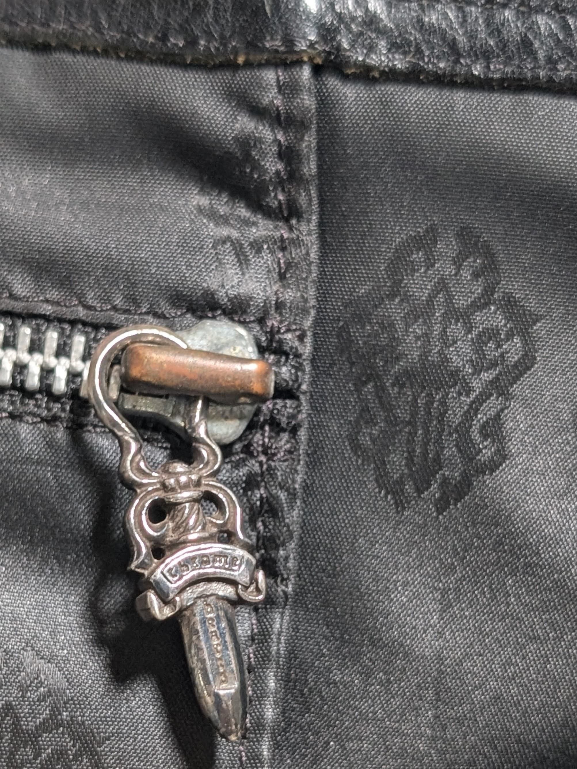Chrome Hearts Chrome Hearts Cross Patch FS Tote Bag Black Leather Size ONE SIZE - 5 Thumbnail