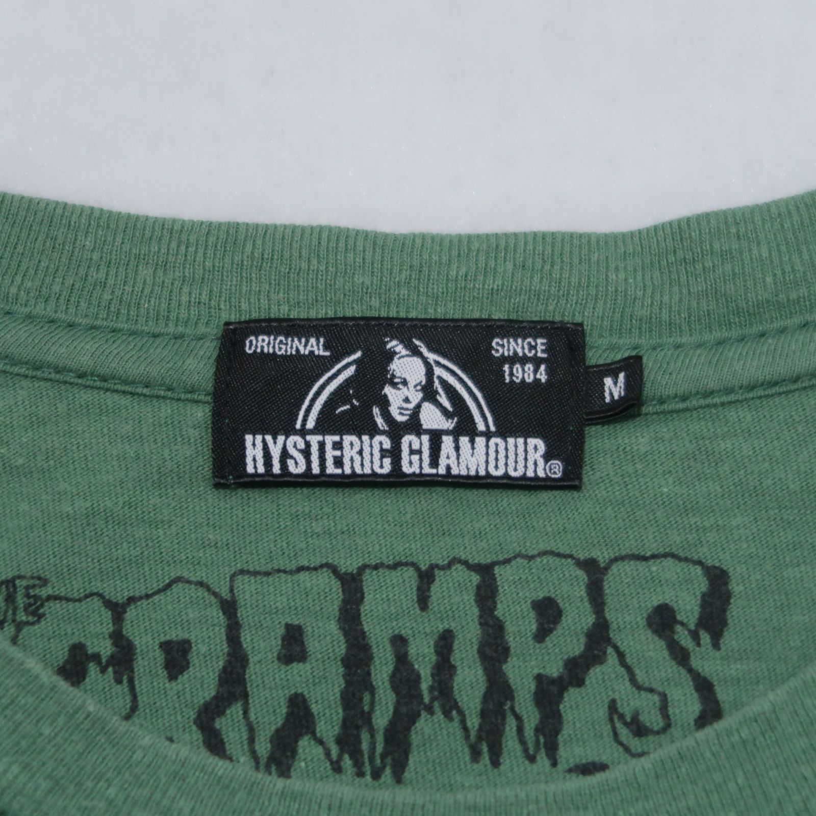 Hysteric Glamour Hysteric Glamour x The Cramps "Psychotic Skull" Tee Size US M / EU 48-50 / 2 - 4 Thumbnail