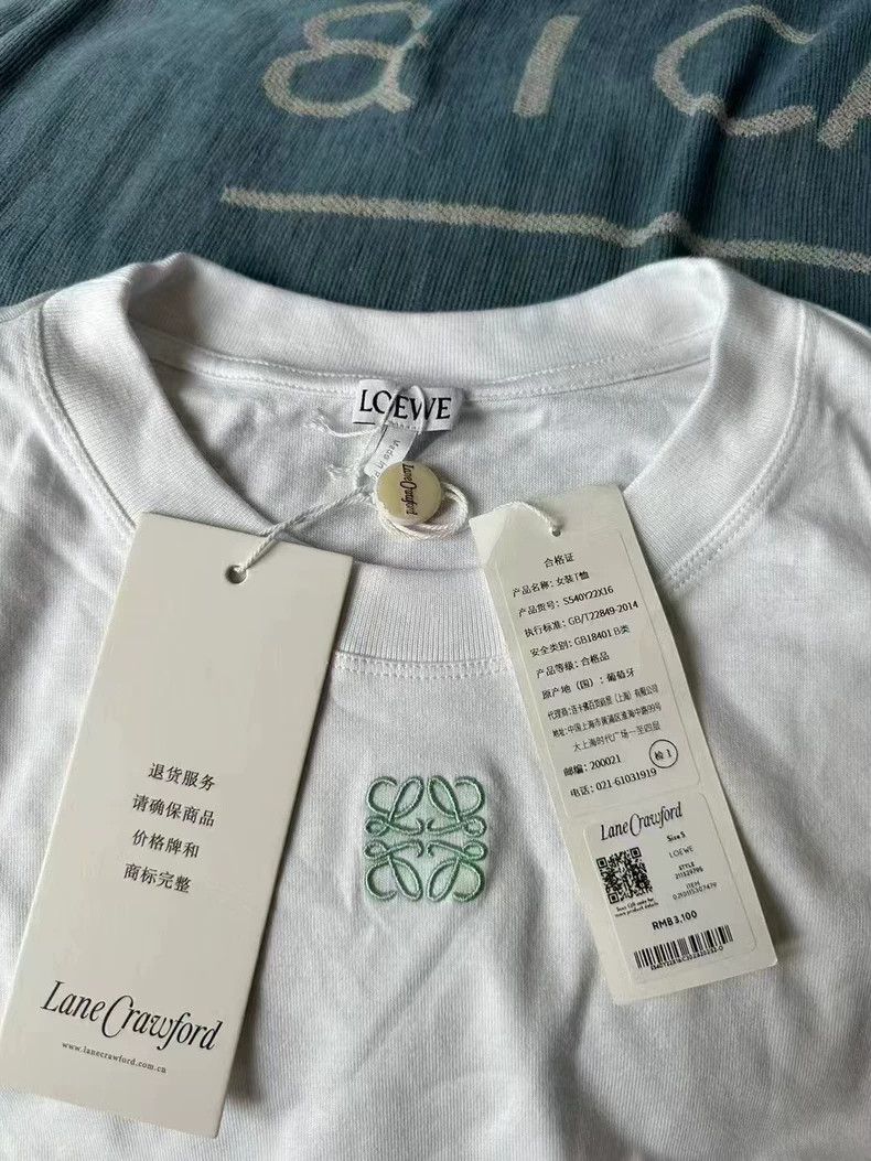 Loewe LOEWE Embroidered short sleeves Size S / US 4 / IT 40 - 2 Thumbnail