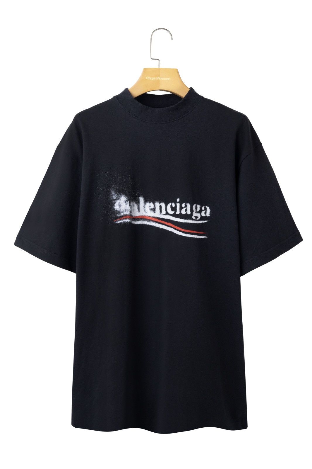 Balenciaga Political Campaign T Shirt Black