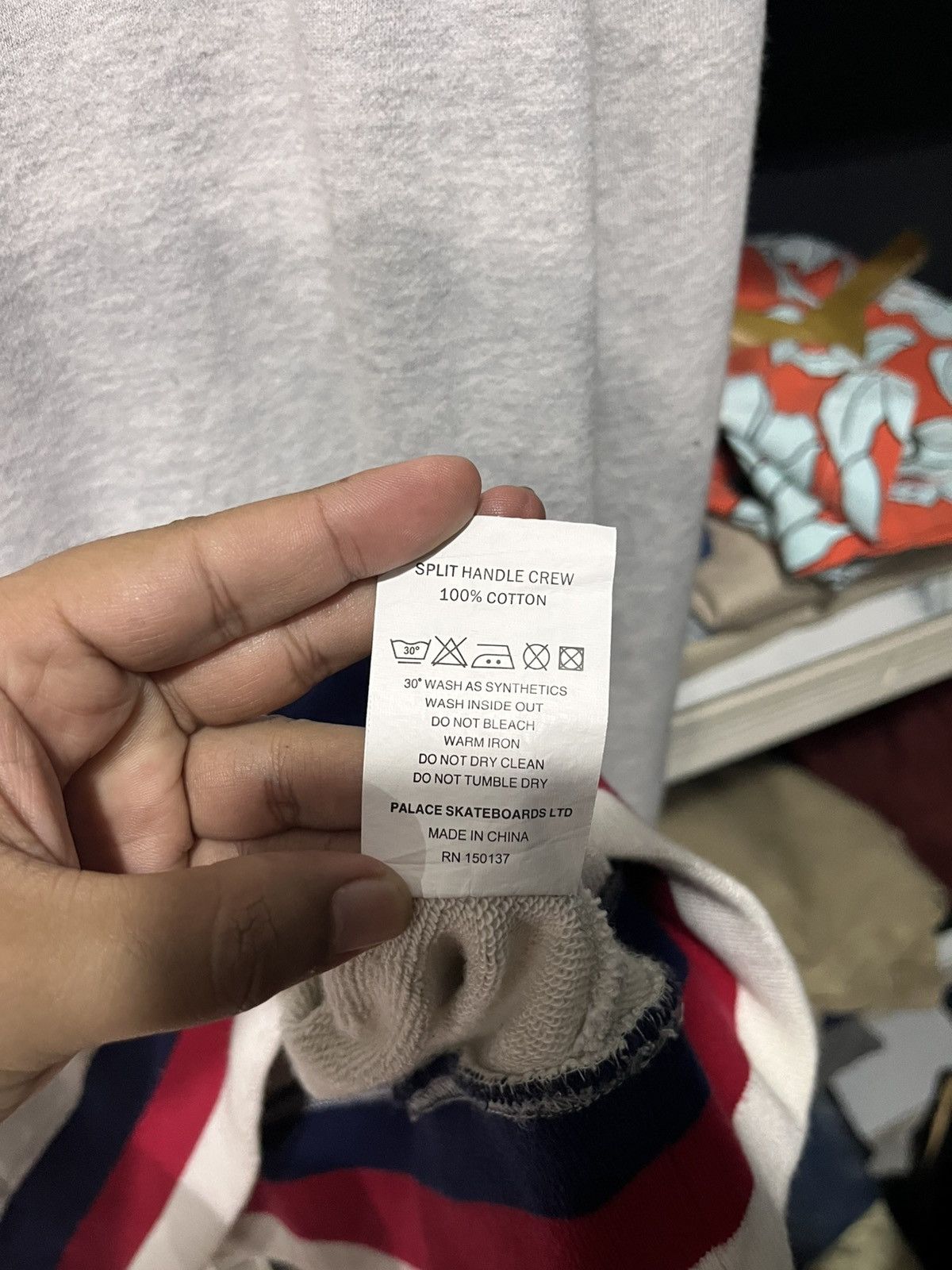 Palace Palace Crewneck Logo Size US XL / EU 56 / 4 - 4 Thumbnail