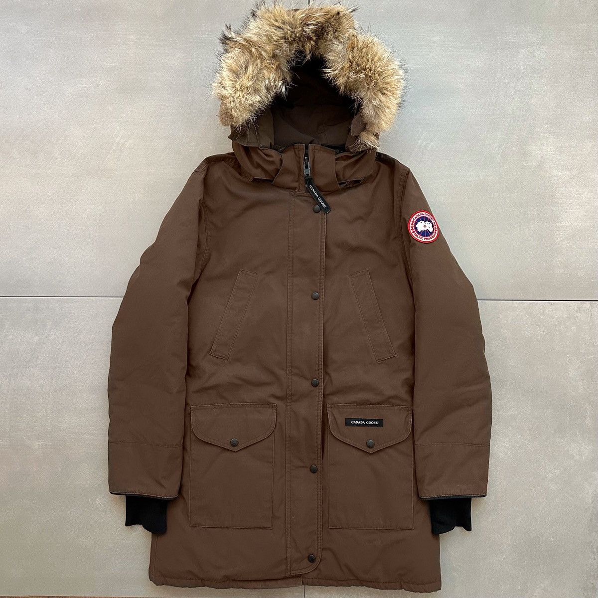 Canada Goose Canada Goose Trillium Parka Down Jacket w/ Coyote Fur