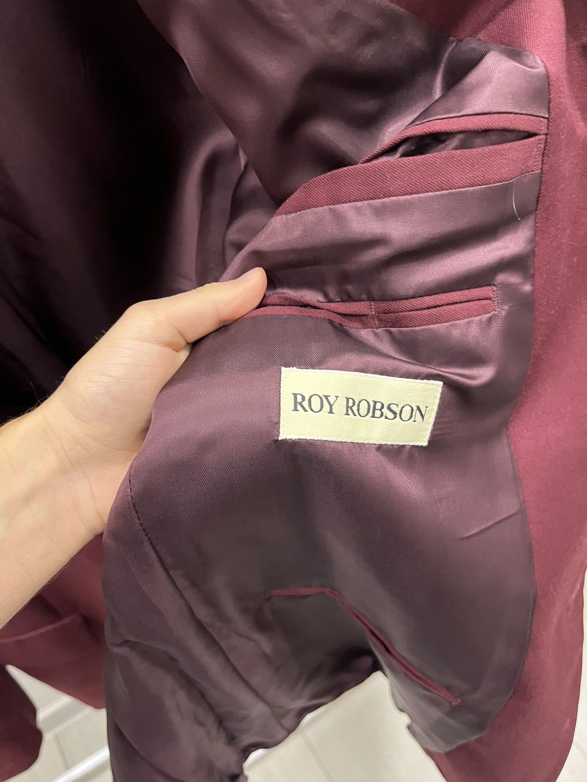 Other ROY ROBSON wool unlined Blazer Mens size 26 / 2XL Size 48L - 6 Thumbnail