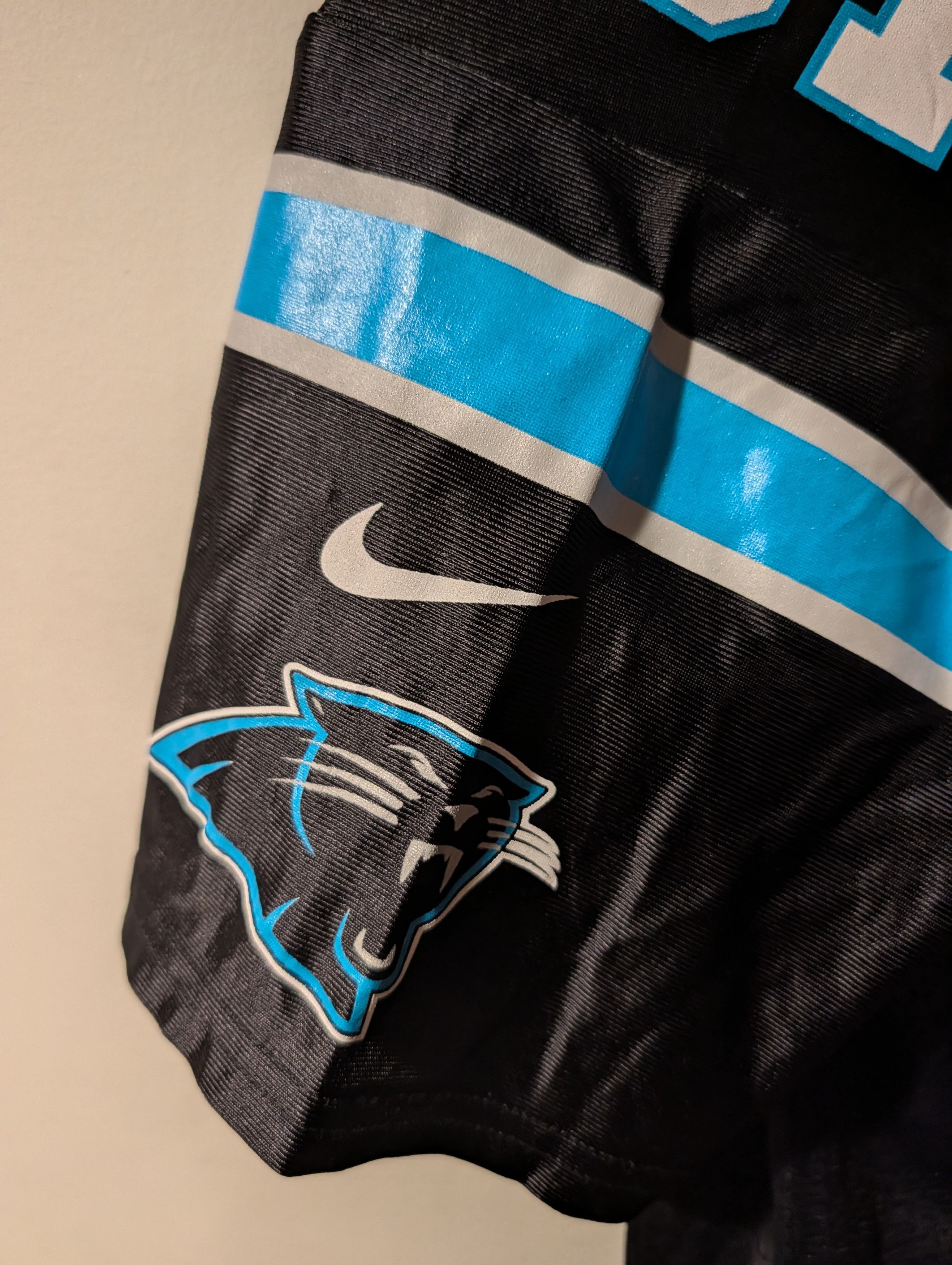 NFL Vintage Nike Greene Carolina Panthers Jersey Youth S Y2K NFL Size US S / EU 44-46 / 1 - 8 Thumbnail