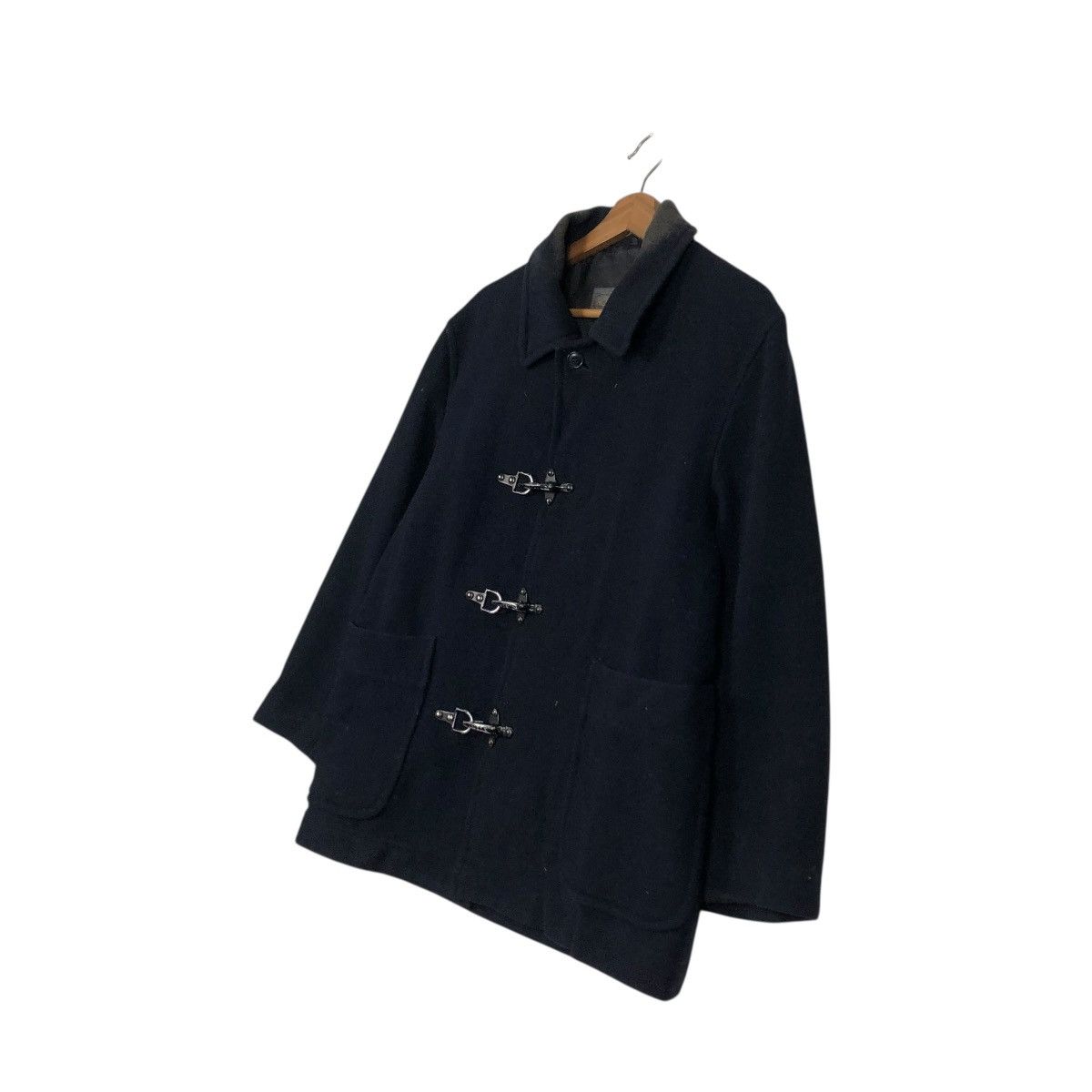 Vintage 🔥VINTAGE WOOL DUFFLE BUCKLE JACKET ROBERT STOCK Size US S / EU 44-46 / 1 - 4 Thumbnail