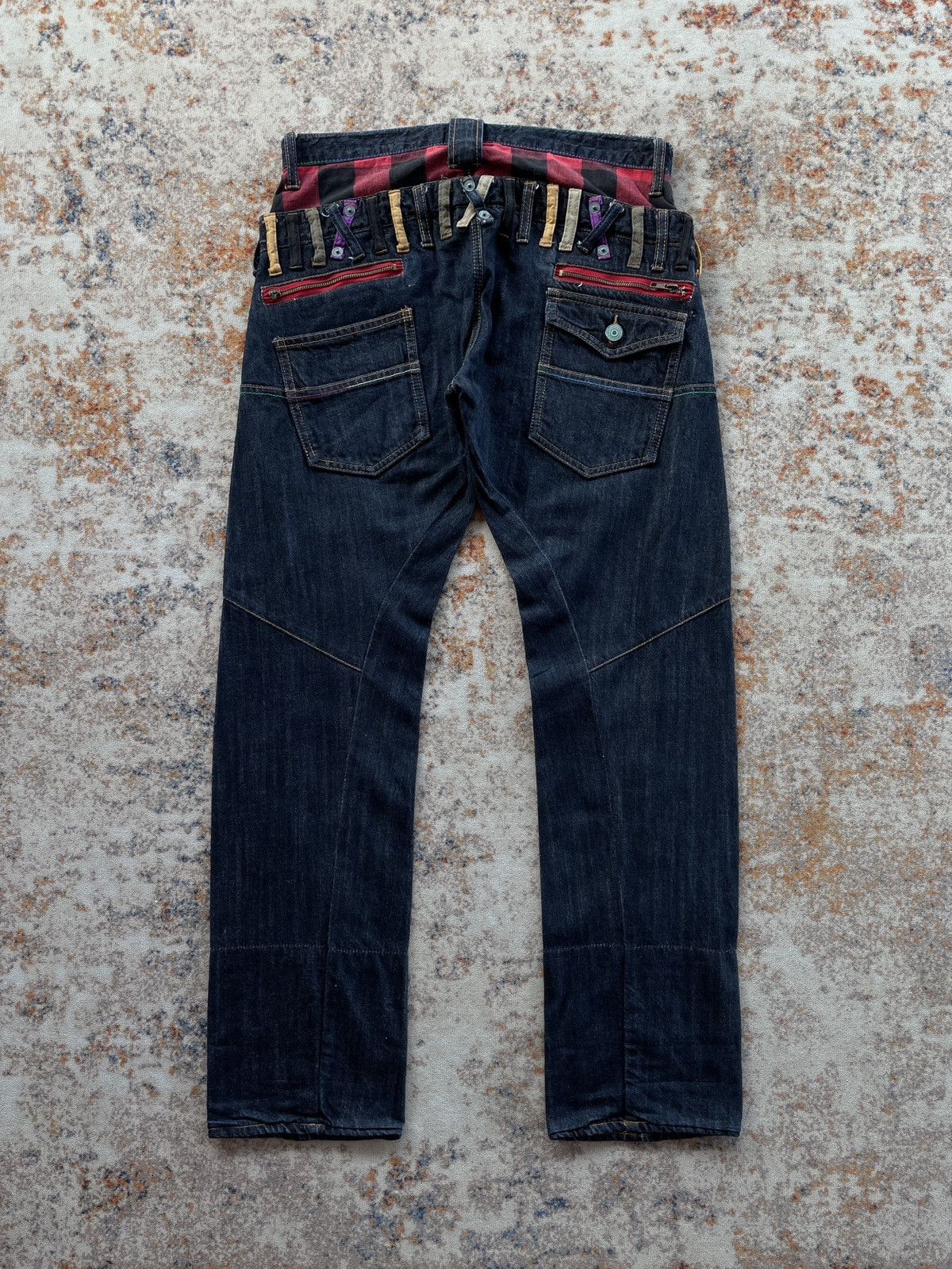 Hysteric Glamour SORRIDERE DOUBLE WAIST LOOK LIKE HYSTERIC Size US 33 - 2 Thumbnail