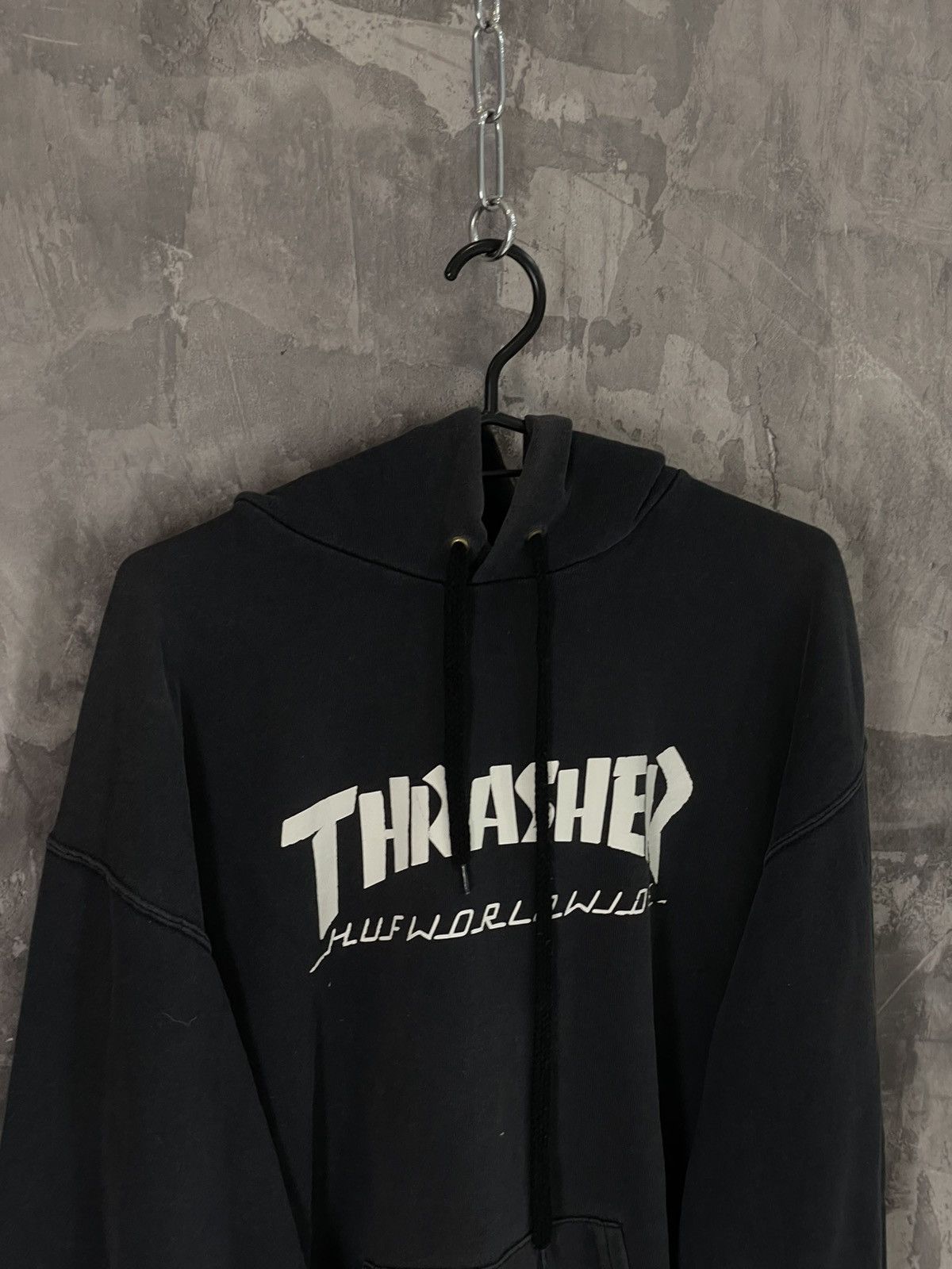 Other Thrasher X HUF Faded Retro Hoodie Size US M / EU 48-50 / 2 - 6 Thumbnail