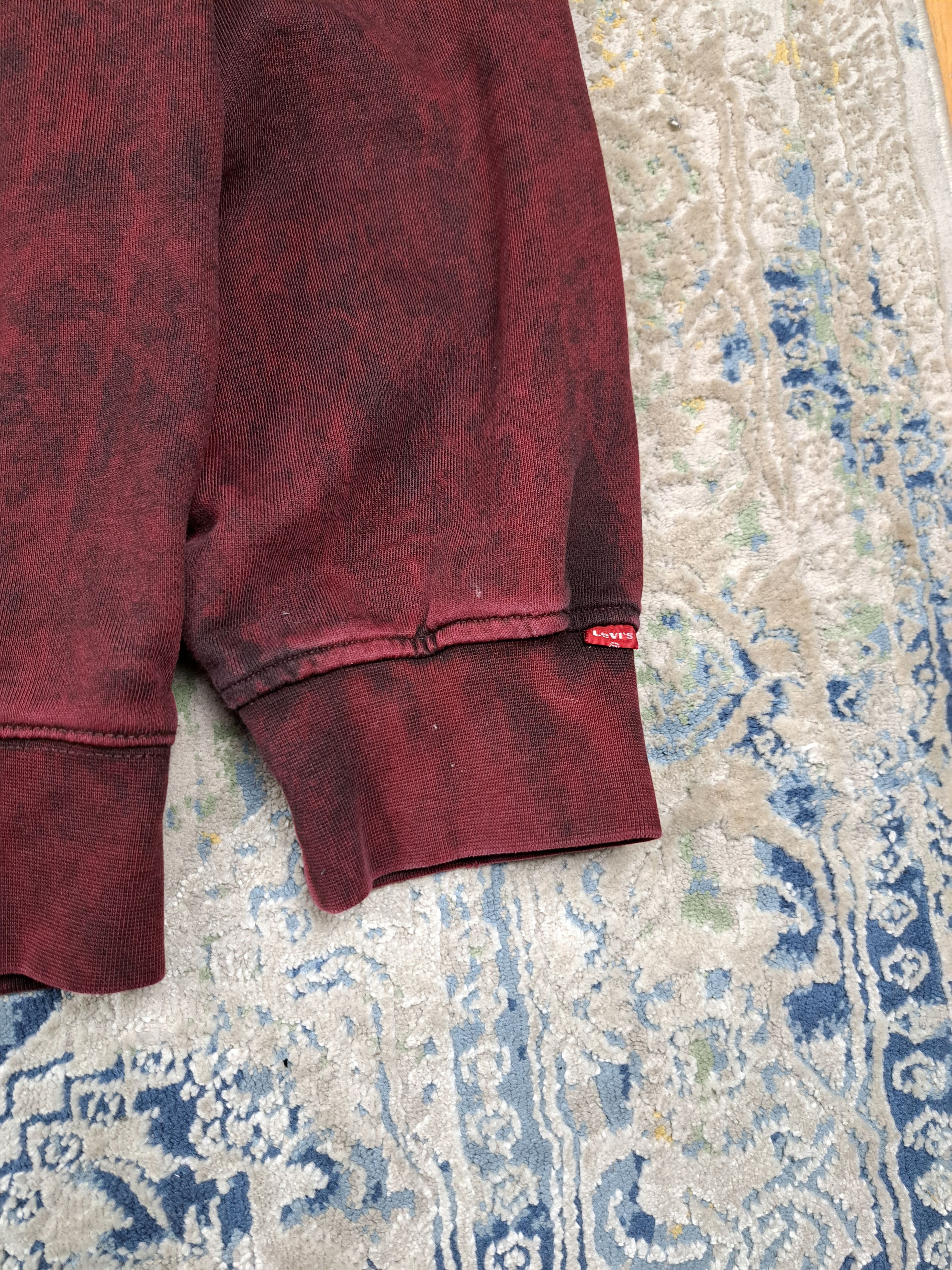 Levi's Levis Heavyweight Boxy Crewneck Garment Dyed Sweatshirt Size US XL / EU 56 / 4 - 3 Thumbnail