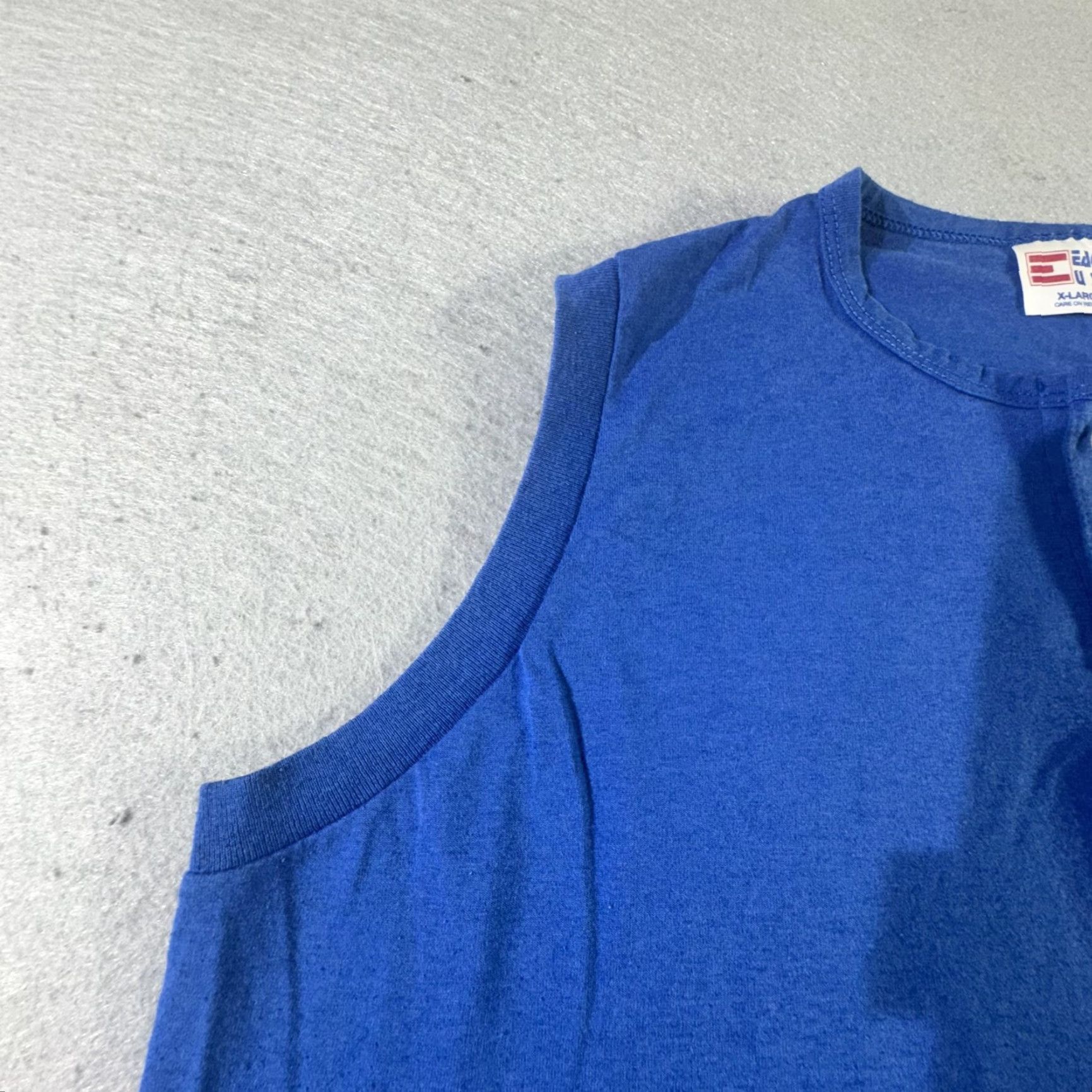 Vintage VINTAGE Eagle USA Tank Top Mens XL Blue Sleeveless Athletic Gym Muscle Fitness 2000s Size US XL / EU 56 / 4 - 3 Thumbnail