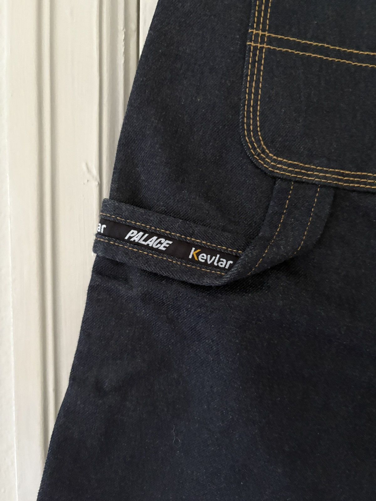 Palace Kevlar Double Panel Indigo Jeans Size US 32 / EU 48 - 3 Thumbnail