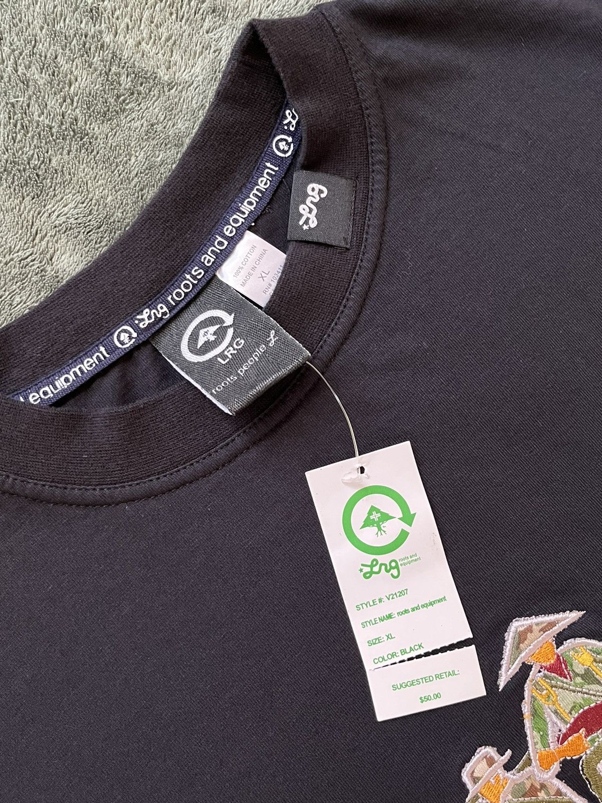 LRG NEW Vintage Y2K Lrg Skateboards United Nations T-Shirt Size US XL / EU 56 / 4 - 5 Thumbnail