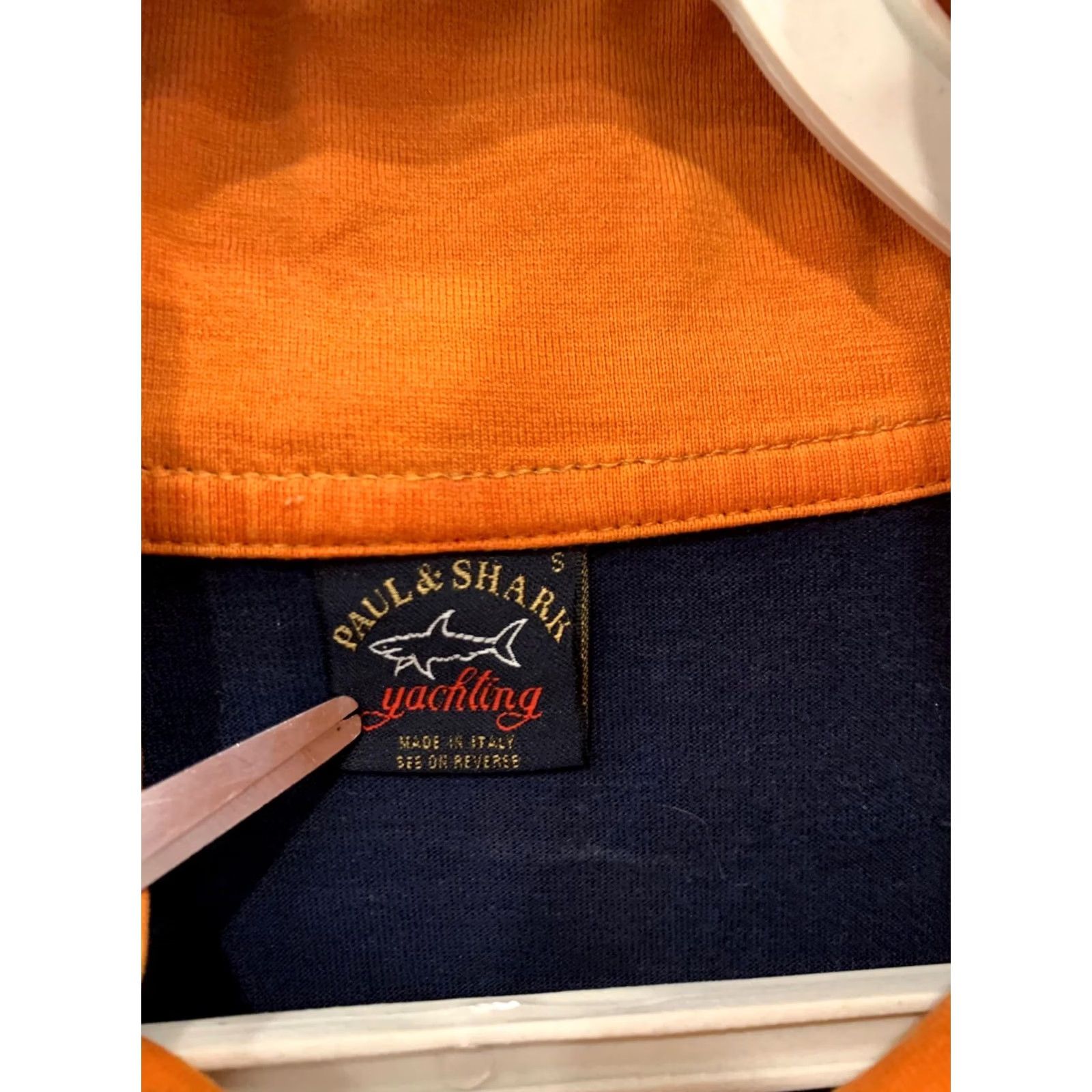 Paul & Shark VINTAGE Paul & Shark Yachting 1/4 Zip Pullover Shirt Adult S Navy Striped Made in Italy Size US S / EU 44-46 / 1 - 3 Thumbnail