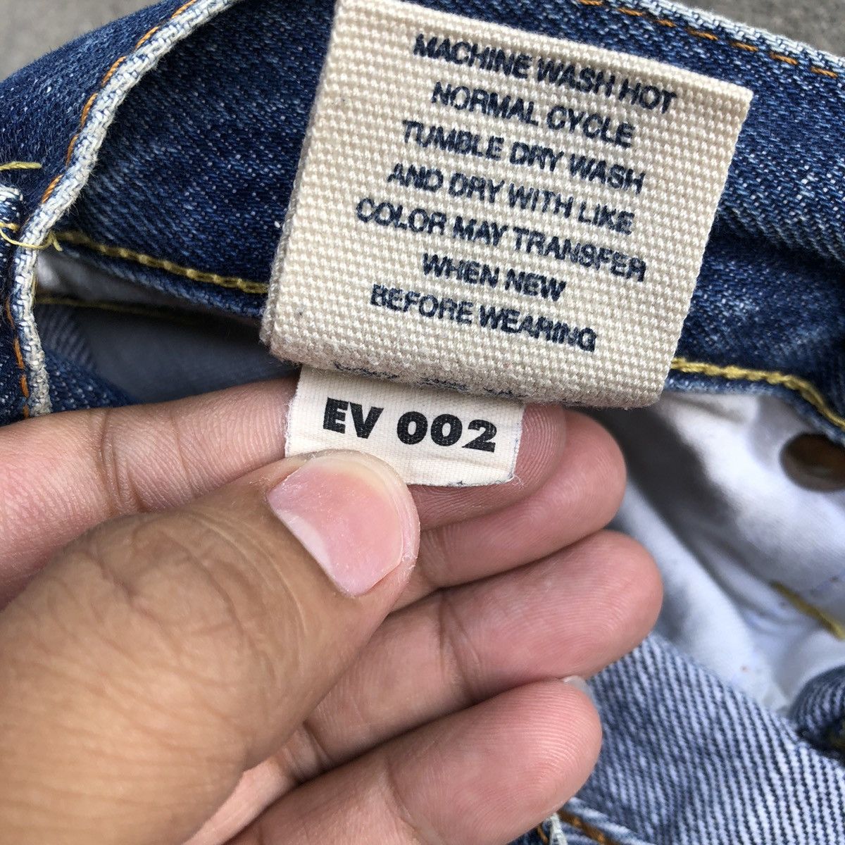 Evisu Evisu Embroidered Seagull Selvedged Pants Size US 30 / EU 46 - 10 Thumbnail