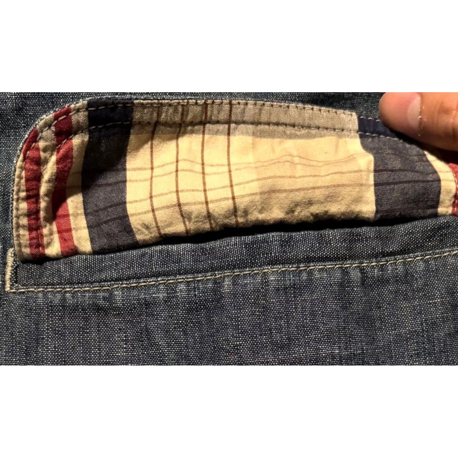 Issey Miyake ISSEY MIYAKE HAI SPORTING GEAR DENIM JACKET MEN Multicolor Cotton M Used Jacket Mens Denim Jacket Denim Jacket Men Multicolor Cotton M Used Size US M / EU 48-50 / 2 - 6 Thumbnail