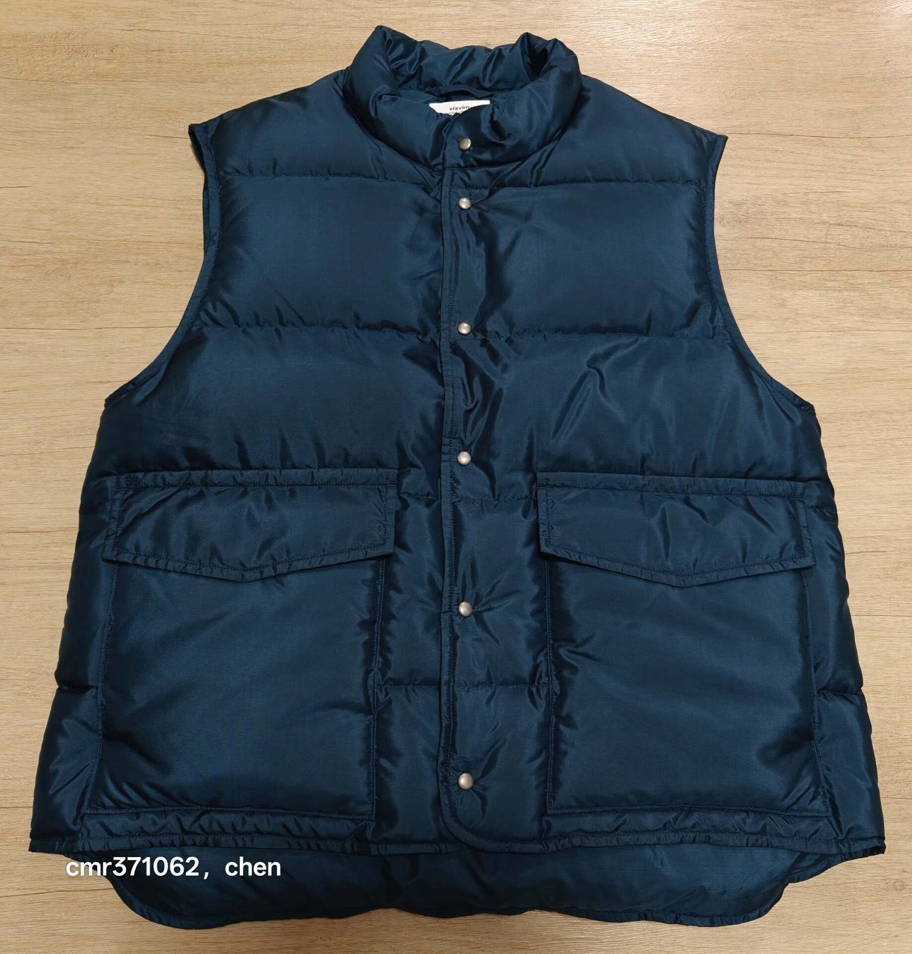 Visvim VISVIM TUSSAR SILK V-NECK VEST | Grailed