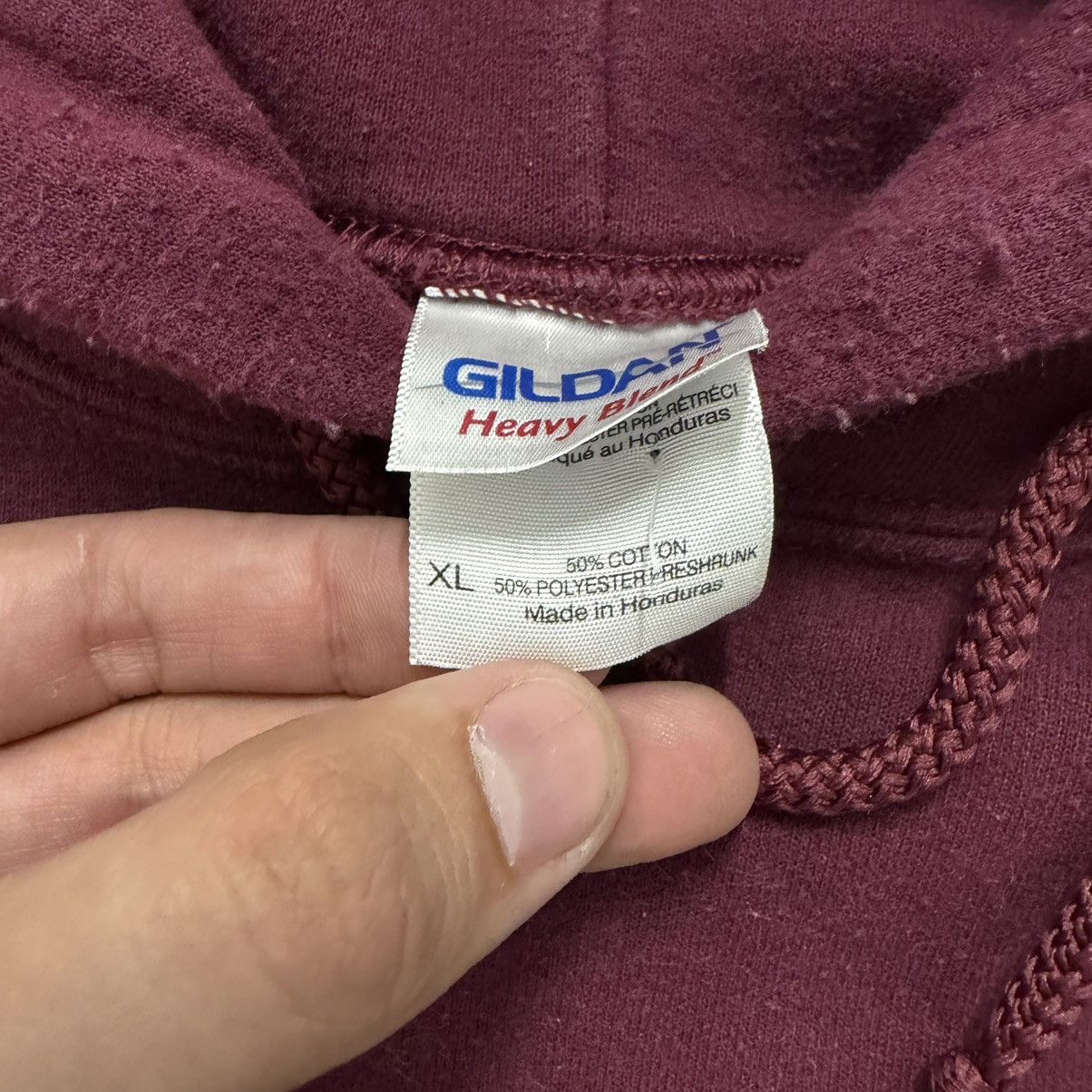 Gildan Arizona State Sun Devils ASU Hoodie Maroon Graphic Pullover Size US XL / EU 56 / 4 - 3 Thumbnail