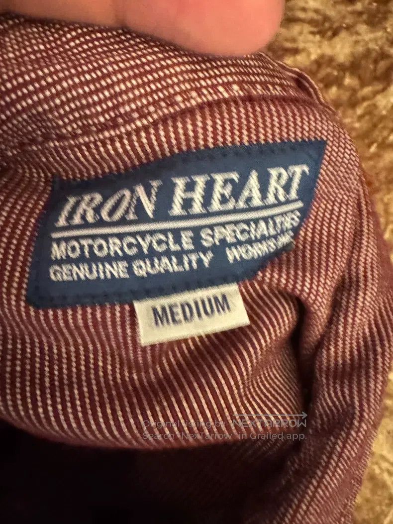 Other Iron Heart Vintage bean paste pink long-sleeved shirt Size US M / EU 48-50 / 2 - 4 Thumbnail