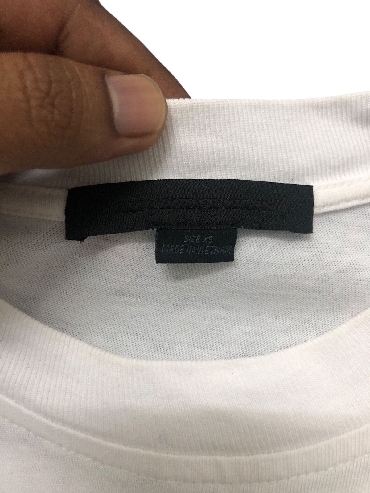 Alexander Wang × Designer Alexander Wang Barcode T shirt Size US XS / EU 42 / 0 - 7 Thumbnail