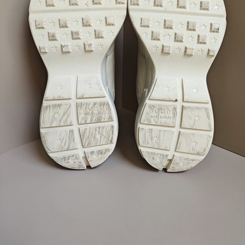Gucci Rhyton Dad Sneakers in Ivory White -