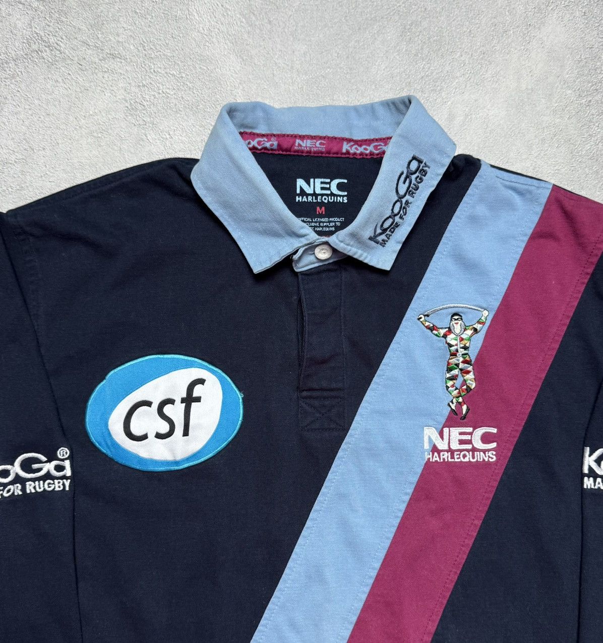 Other Harlequins 2003 Away Rugby Shirt Jersey Long Sleeve Kooga Size US M / EU 48-50 / 2 - 7 Thumbnail